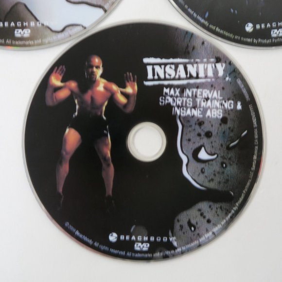 Insanity: Max Interval Sports, Insane Abs & Upper Body Weight Training DVD - Picture 4 of 5